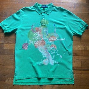 Polo Ralph Lauren Jellyfish Knit Size XL Classic Fit *MINT*